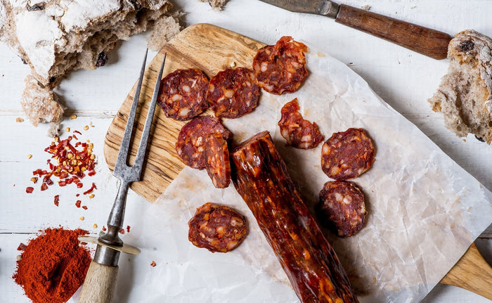 Dry Aged Chorizo Spicy Salami 100g