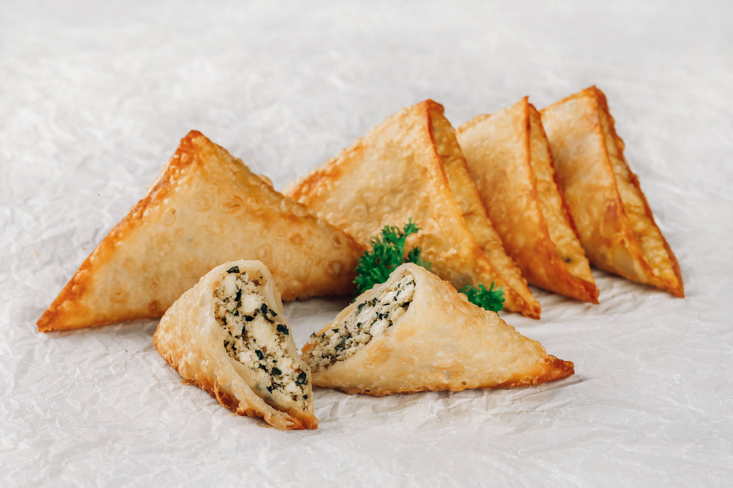 Ricotta & Spinach Samosa Pack of 10