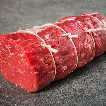Bovine Tenderloin Cut buffalo Meat Raw Uncooked 500g