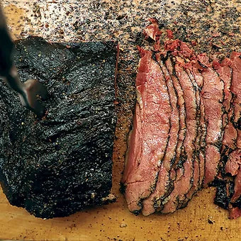 Pastrami Slices from Buffalo Brisket 150g