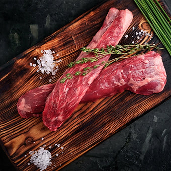 Bovine Tenderloin Cut buffalo Meat Raw Uncooked 500g