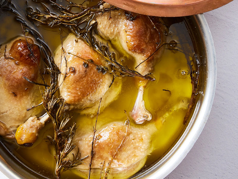 Duck Confit with Crispy Potatoes