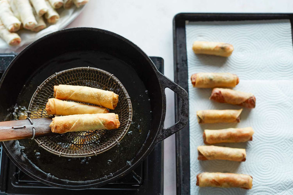 Brisket & Cheese Summer Rolls