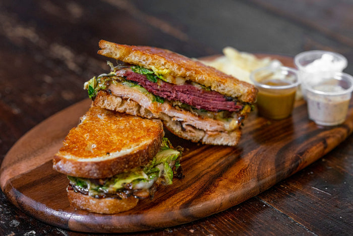 Pastrami Brunch Toast